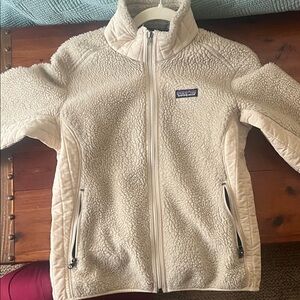 Patagonia Cream Sherpa Jacket